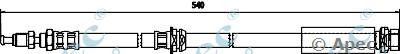 APEC BRAKING hos3396 -  Тормозной шланг
